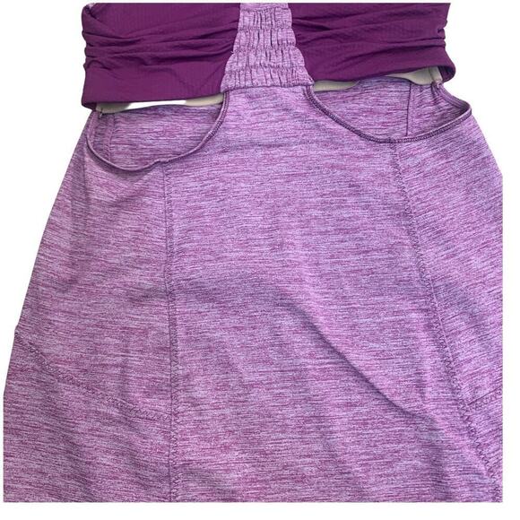 Lululemon Turbo Athletic Women's Tank Top Heathered Dewberry Purple Size 4 - Picture 8 of 10